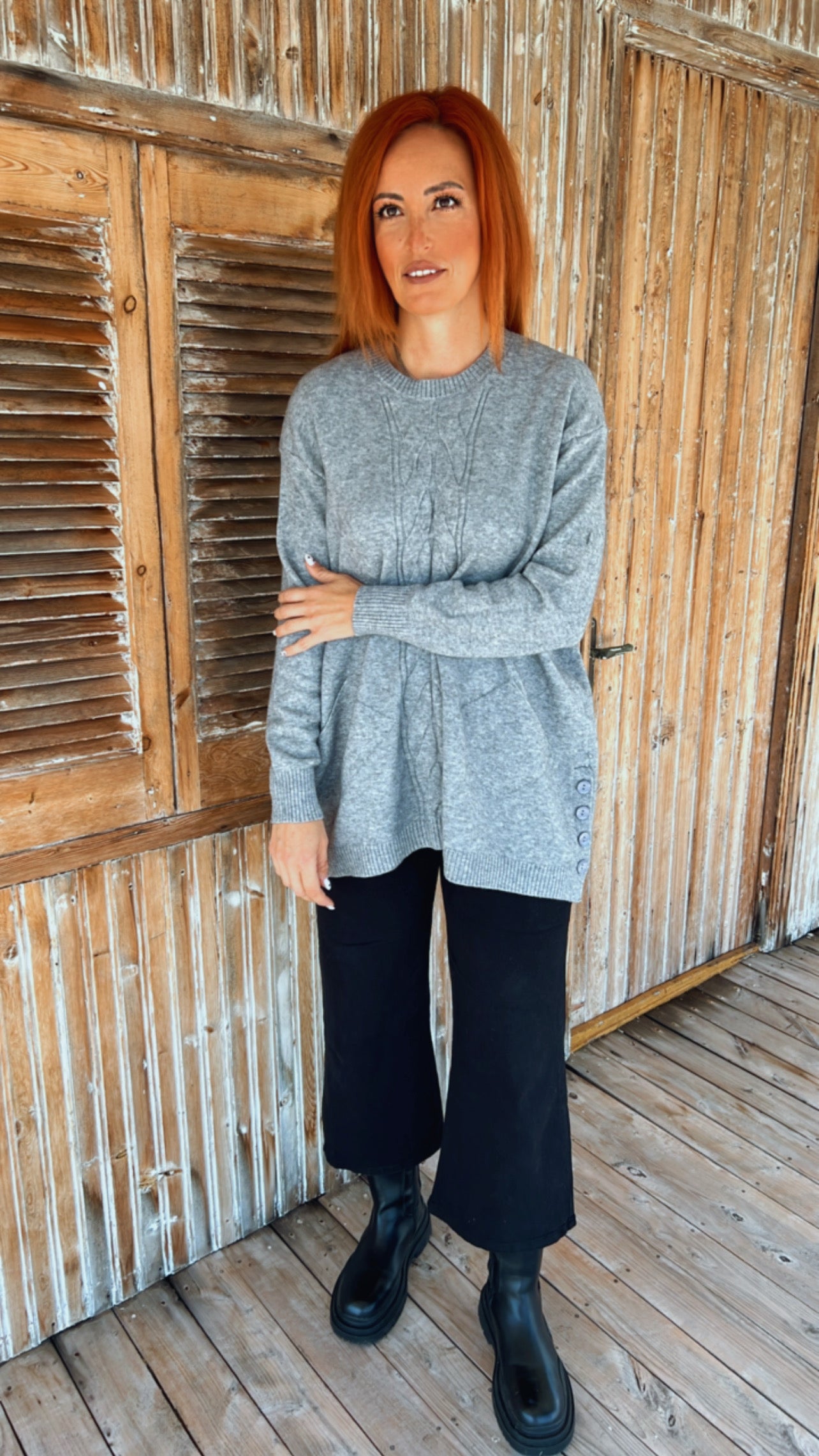 Tiffany Sweater Grey