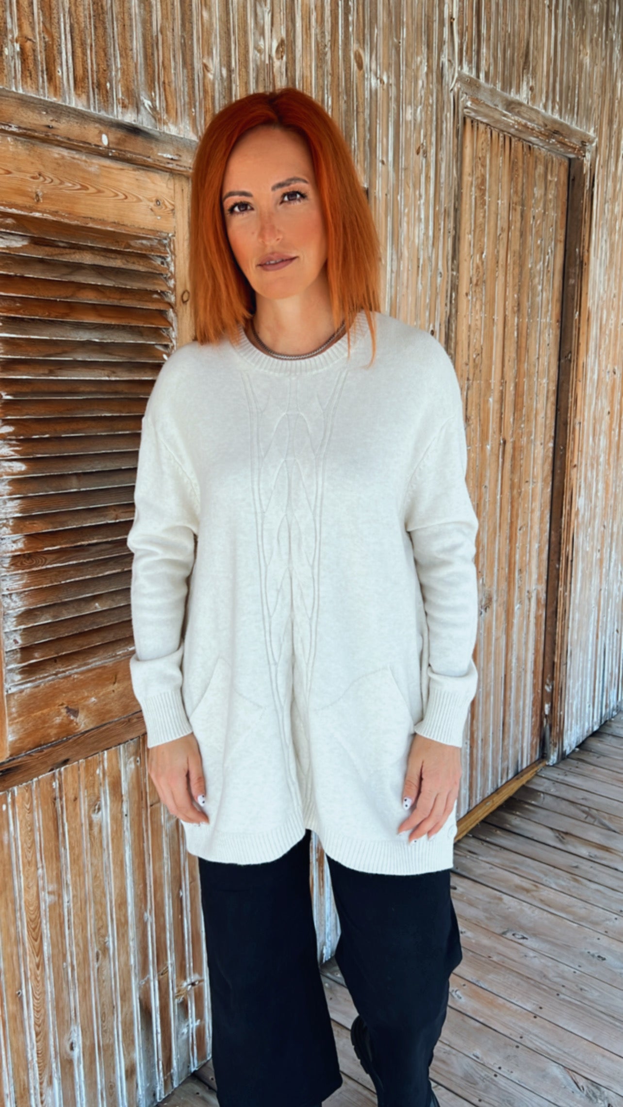 Tiffany Sweater Ecru