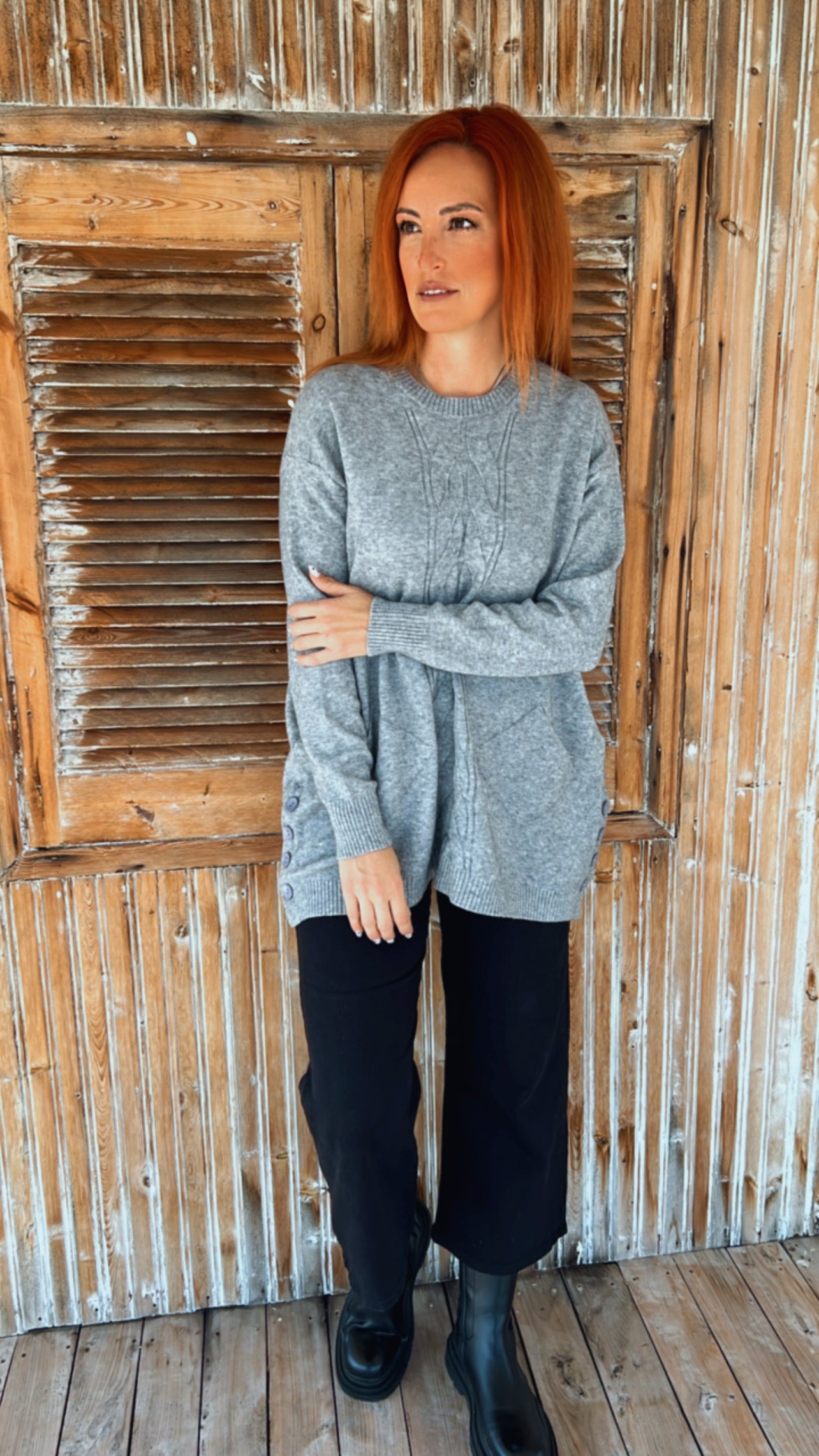 Tiffany Sweater Grey