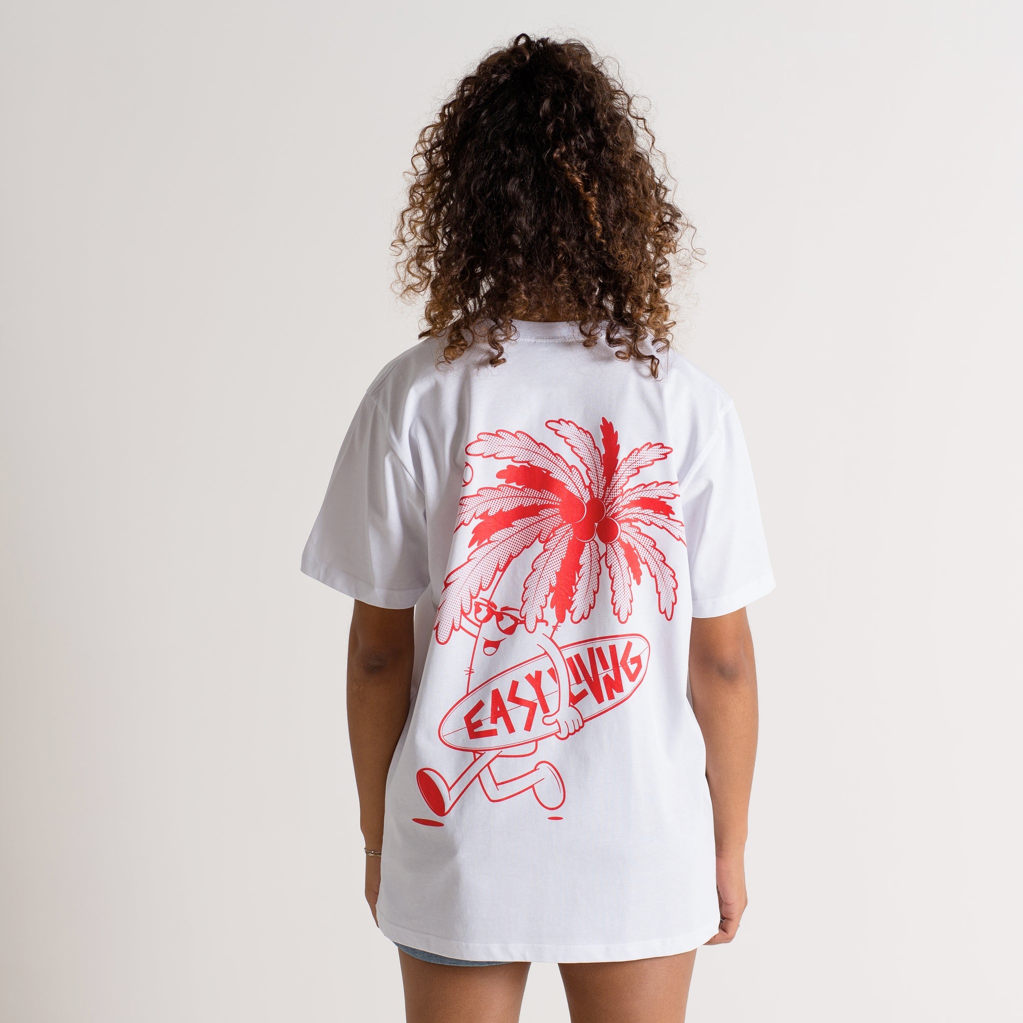 Easy Living White Tee