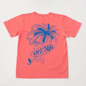 Easy Living Coral Tee