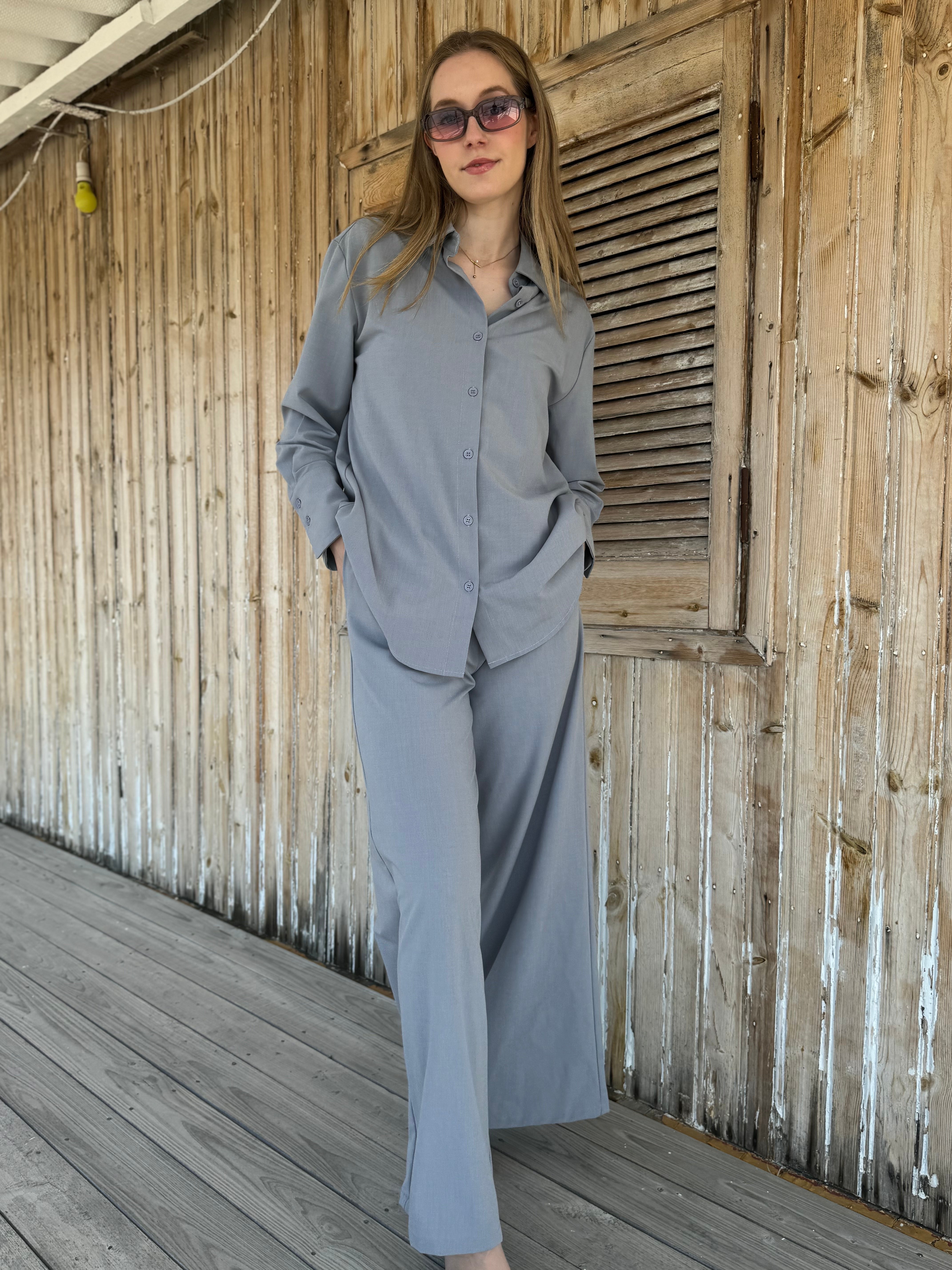 Lumina Trousers Grey