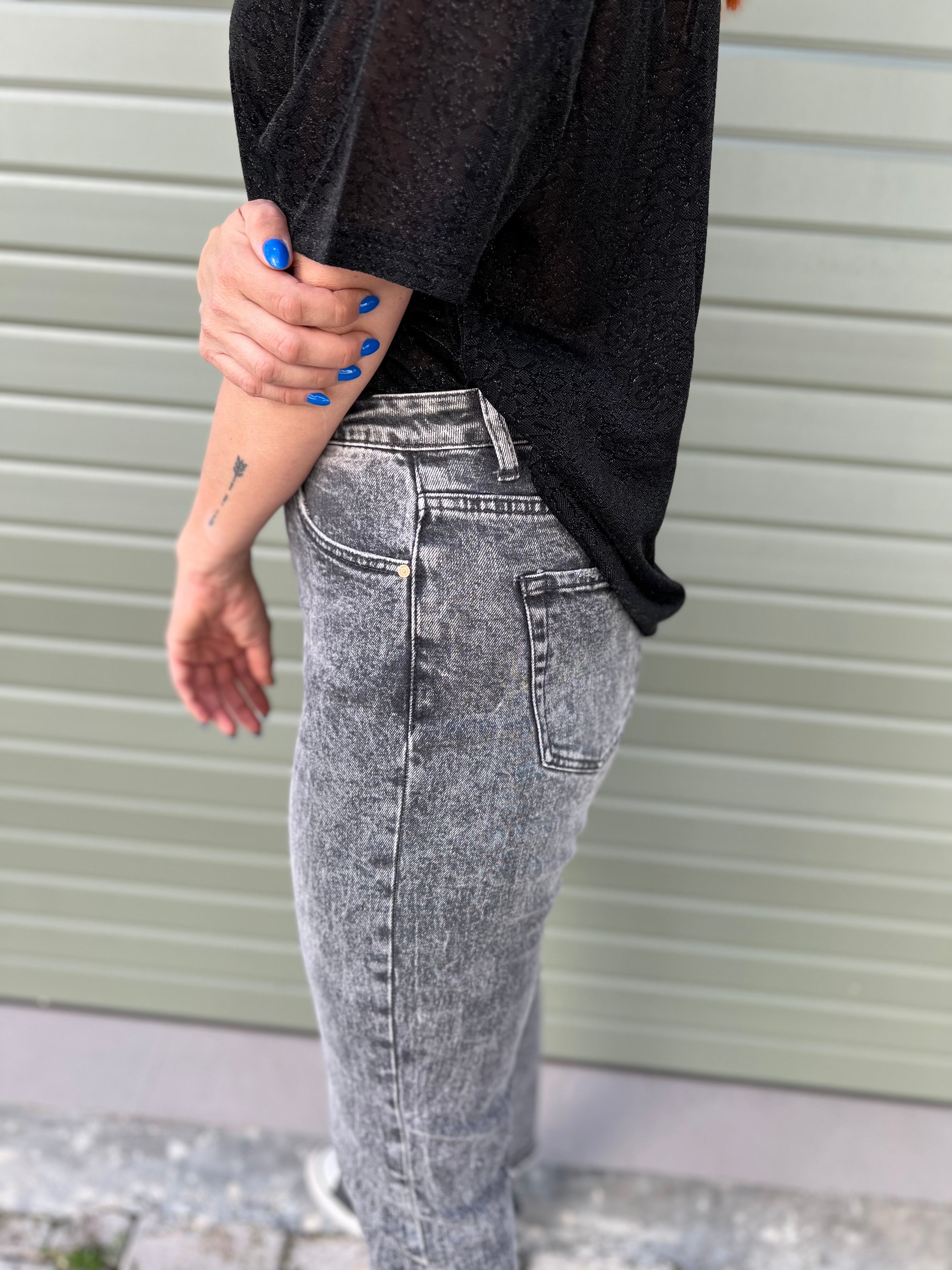 Dark Grey Jeans