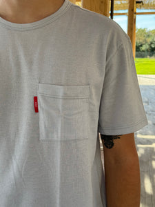T-shirt Pocket Grey Mek