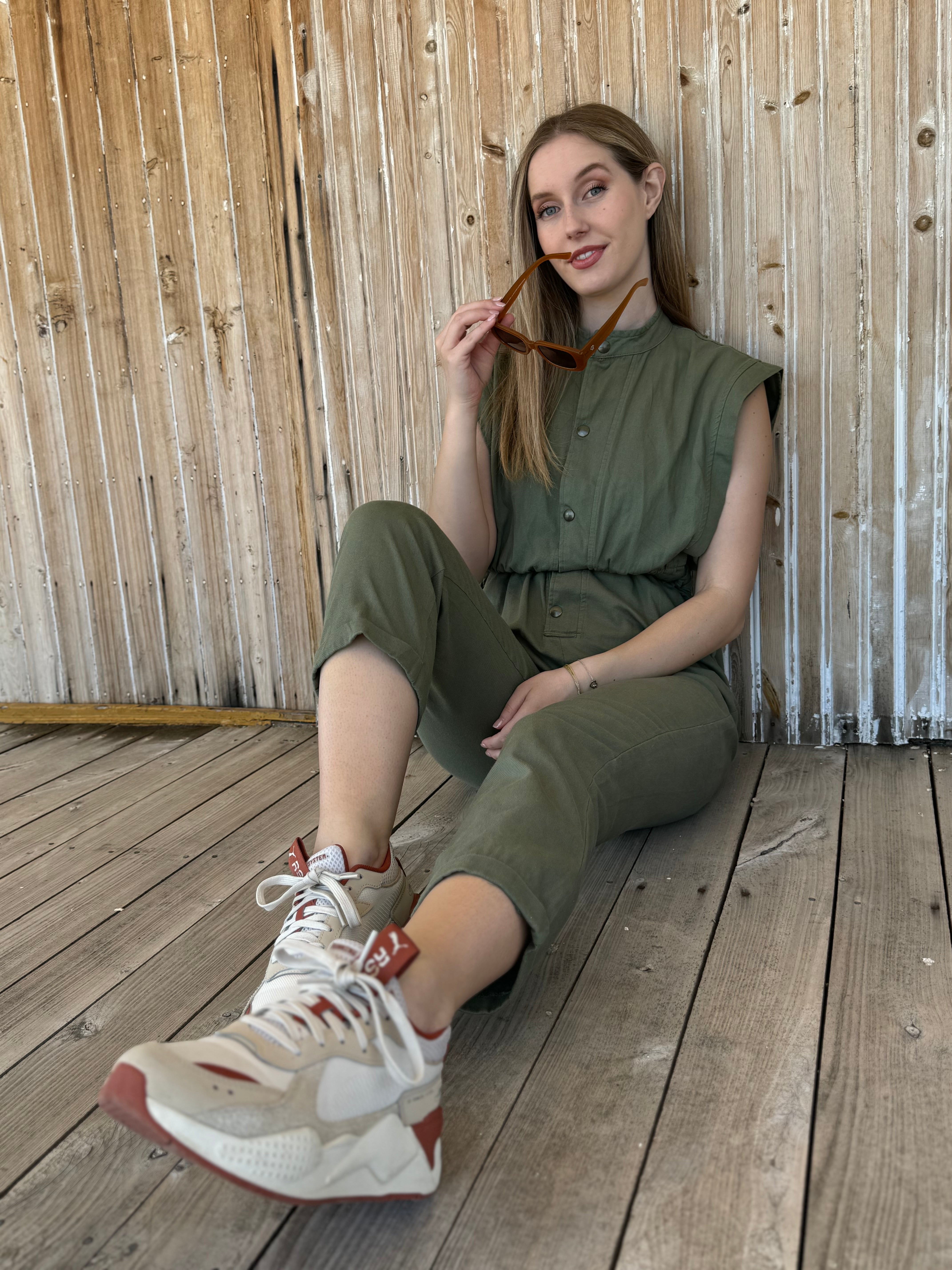 khaki Jumpsuit