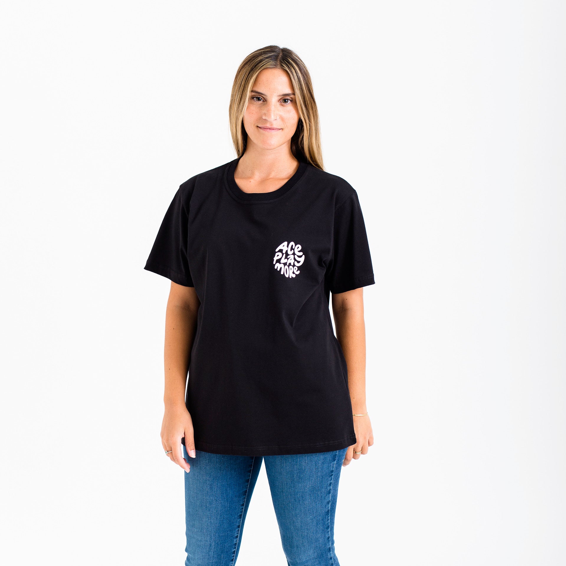 APM Retro Black Tee